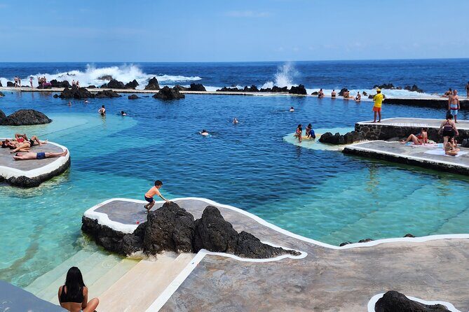 West 4x4 Experience: Skywalk, Porto Moniz Pools and Fanal Forest - Cabo Girão Skywalk at 589m: glass-floor views plus a €3 add-on